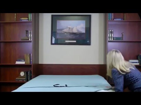 Library Bed - Murphy Bed Depot