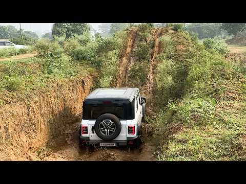2025 Thar Roxx vs Fortuner vs Hilux vs Jimny | Deep Mud Offroading in India
