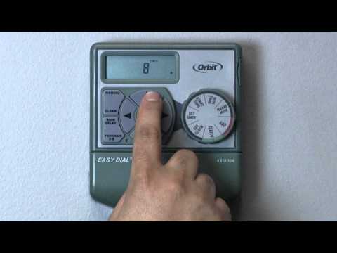 How to Program an Orbit Easy Dial Timer - Basic Programming