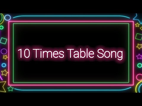 10 Times Table Song