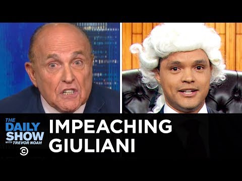 The Impeachment Trial of Rudy Giuliani | The Daily Show