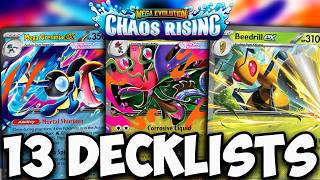 13 NEW Chaos Rising Decks! W/Decklists!