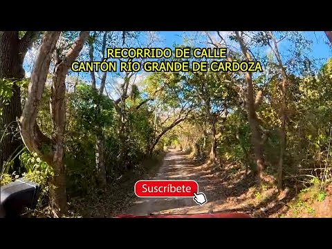 Viajando a Cantón Río Grande De Cardoza En Tejutla, Chalatenango, El Salvador. Recorrido de Calles.