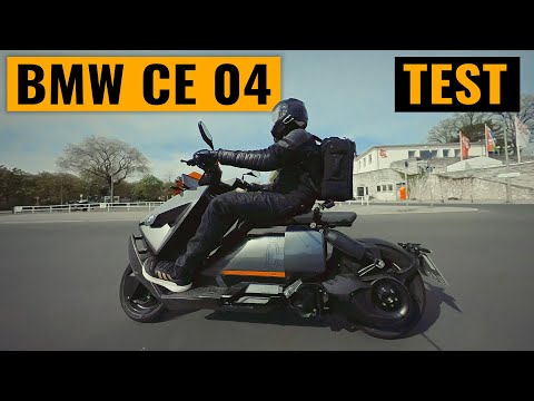 Die Zukunft? BMW CE 04 Elektro Scooter Test