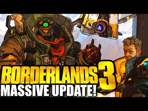 HUGE UPDATE! Borderlands 3 Will Never Be The Same... (Patch Notes:  Buffs/Nerfs/Legendary Changes)