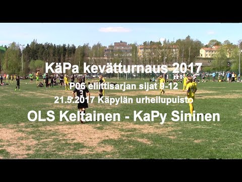 KäPa kevätturnaus OLS06 Keltainen - KaPy Sininen