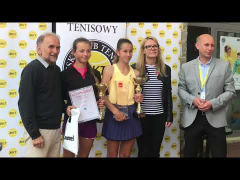 Daria w finale singla i ze zwycięstwem w deblu w turnieju Tennis Europe - Tv Tetka Tczew HD