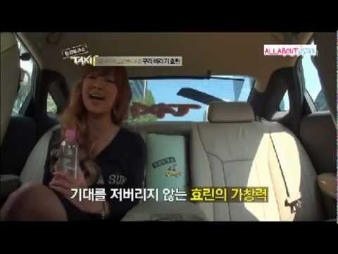 120920 HyoLyn @ Live Talk Show Taxi (2/2)