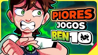 Tentei analisar os PIORES jogos de Ben 10 (Foi um ERRO)
