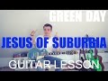 Guitar video lesson #31 Green day: Jesus of ...
