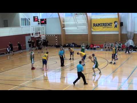 EYBL U17, KK HITO/Jõhvi U18 - Espoo Tapiolan Honka, III veerandaeg, 17.01.2015, Jõhvi
