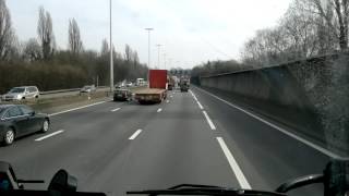 preview picture of video 'E34 Antwerpen-Oost - Wommelgem'