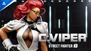  Street Fighter 6 - C. Viper Teaser Trailer | PS5 & PS4