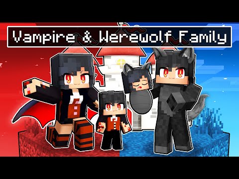APHMAU's SHOCKING Vampire/Werewolf FAMILY in Minecraft!