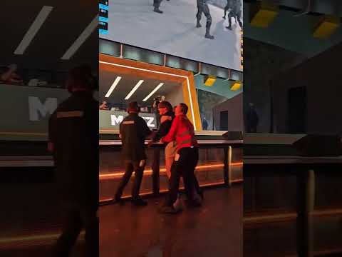 A fight on stage  G2 vs. MOUZ | PGL Major Copenhagen 2024