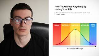 how to achieve anything by hating your life