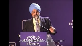 Montek Singh Ahluwalia at India Economic Summit - 2000 | CII, New Delhi