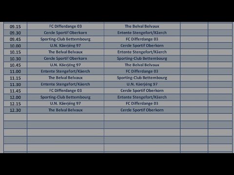 Under 9 football match Sporting- club  Bettembourg Vs U.N.kaerjeng97 #football #indoorgame