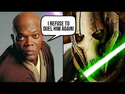 Why Mace Windu REFUSED to Duel General Grievous - Star Wars Explained