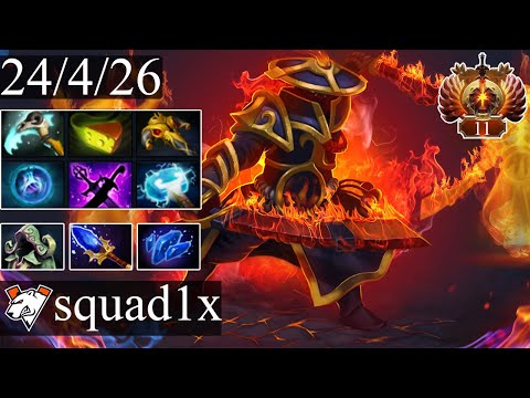 VP.squad1x - Ember Spirit | Midlane Gameplay Dota 2 Patch 7.32d