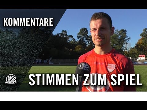 Die Stimmen zum Spiel | Spvgg. Neu-Isenburg – SV Rot-Weiss Hadamar (13.Spieltag, Hessenliga)