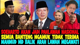 MAHMUD MD AGAINST MEGAWATI..!! THE BULL IS ANGERED, NOT ACCEPTING SOEHARTO BECOMING A NATIONAL HERO