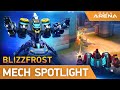 Mech Arena Mech Spotlight Blizzfrost