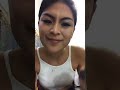 Hot Echafrauzen Sedang Make Up Dengan Tanktop