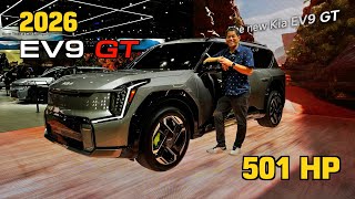FIRST LOOK /  2026 Kia EV9 GT - A 3 Row Family Rocket