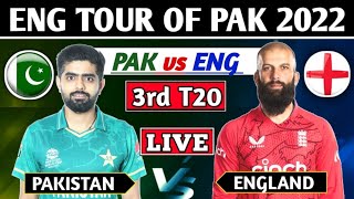 Pakistan vs England 3rd T20 Match Live Scores | PAK vs ENG 3rd T20 MATCH 2022 live commentary