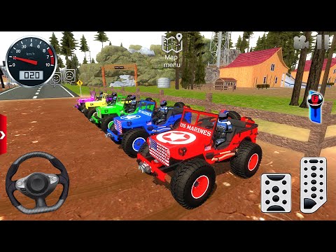 Juegos De Carros - Off-Road Impossible Car Stunt Driving #3 - Android / IOS gameplay [FHD]