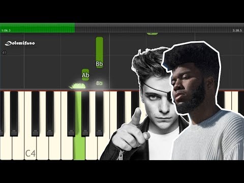 Ocean Martin Garrix Khalid Piano Tutorial