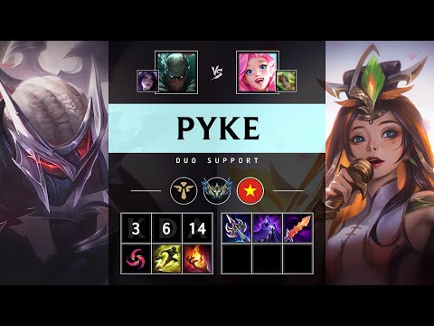 Pyke Support vs Seraphine - VN Challenger Patch 25.18