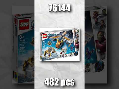 Every LEGO MARVEL AVENGERS ENDGAME FINAL BATTLE Set