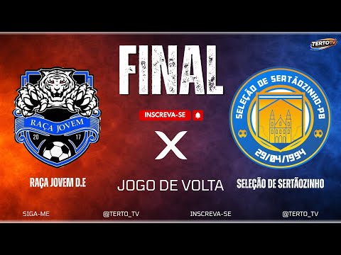 AO VIVO - FINAL (VOLTA) |  SELEÇÃO DE SERTÃOZINHO X RAÇA JOVEM | COPA PARAÍBA DE FUTSAL