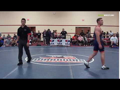 2018 Marine Corps US Open/Masters A Greco Roman 88 5th Place - Daniel Hernandez (Core) Vs. Ernie V
