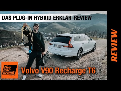 2021 Volvo V90 Recharge T6 AWD (340 PS) 🔋🔌 Das Plug-in Hybrid Erklär-Review | Fahrbericht | Test