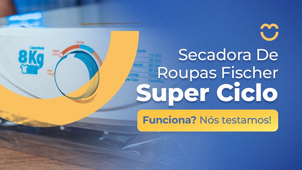 Melhor Compra   Secadora de roupa elétrica Fischer
