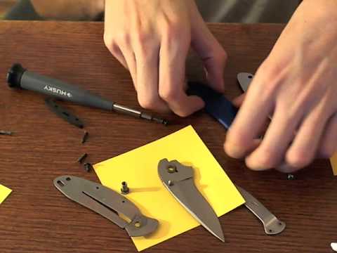 Kershaw scallion disassembly and reassembly
