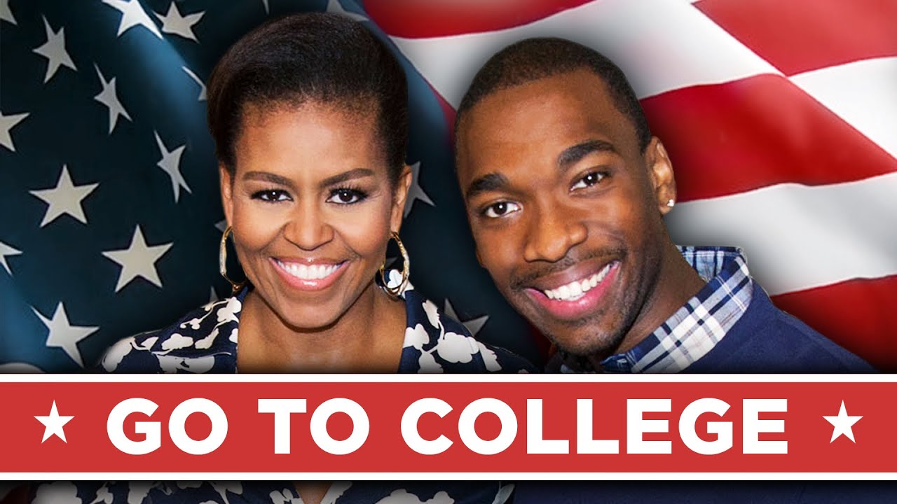 <h1 class=title>Go To College Music Video (with FIRST LADY MICHELLE OBAMA!)</h1>
