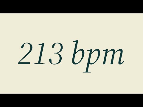 Metronome - 213 bpm