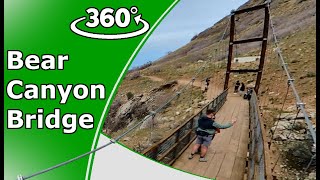360° Spring Day at the Draper Suspension Bridge [ VR 360 ] --- Inspired Images