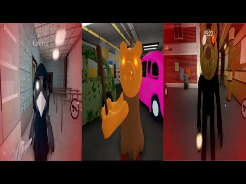 All New Characters Jumpscare - Roblox Piggy Spooky Hunt Update