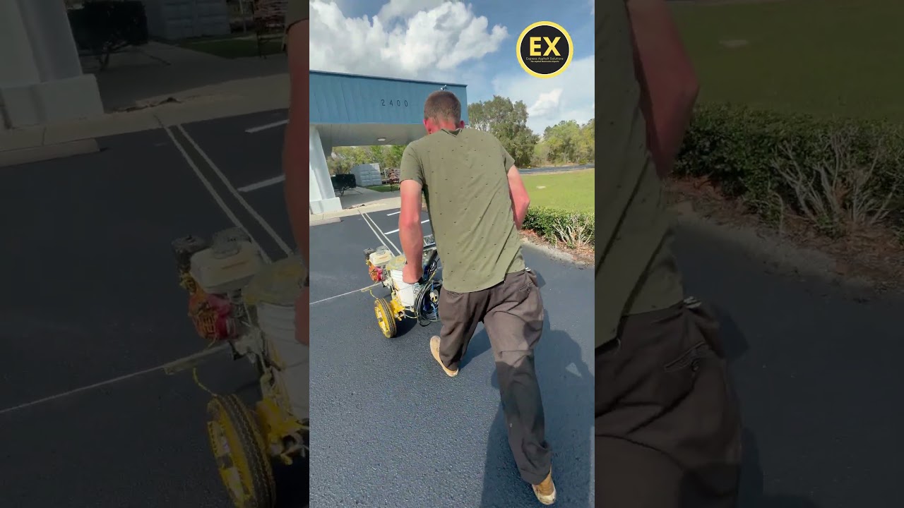 Almost forgot how SMOOTH our Line Striping is! 😮‍💨