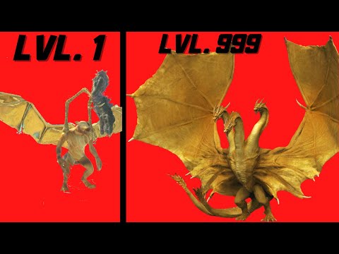 KING GHIDORAH ROOKIE vs BOSS LVL 1 vs LVL 999 IN DEATHRUN   ANIMAL REVOLT BATTLE SIMULATOR