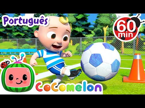 Capa de Canção do Futebol | Mundial 2022 | 1 HORA DE COCOMELON BRASIL | Músicas Infantis e Desenhos Animados
