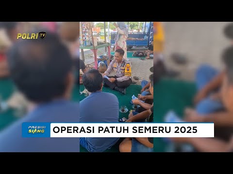 POLRESTA BANYUWANGI SOSIALISASIKAN OPERASI PATUH SEMERU LEWAT NGOPI BARENG SOPIR