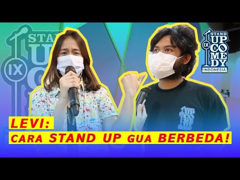 Levi: Optimis Juara, Cara Stand Up Gua Berbeda [BEHIND THE SCENE]