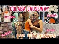 Colaba Causeway Haul | Street Shopping in Mumbai | Bags, Footwear, Clothes, Jewellery Collection 😍