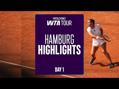 Parry, Chirico, Schunk on Day 1 in Hamburg | WTA Highlights